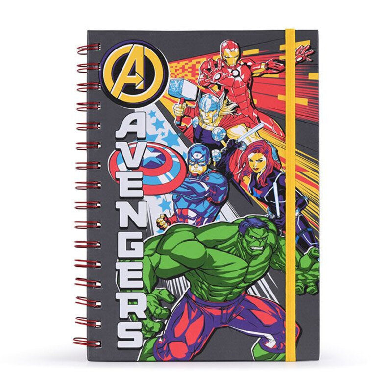 Marvel Avengers A5 Wiro Notebook – The Enchanted Galaxy